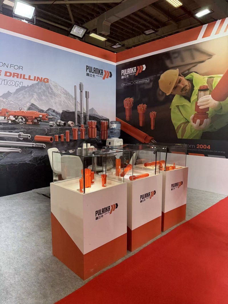 Zhejiang Pulanka Rock Tools skinner ved Mining Turkey 2026
